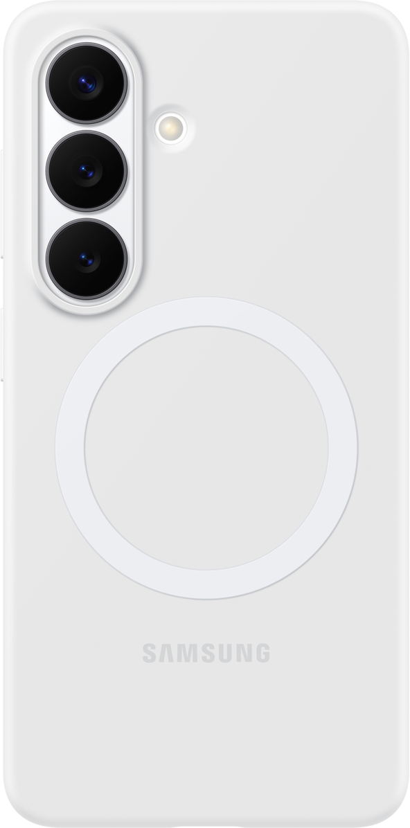 Hülle für Samsung Galaxy S26 S942, Silicone Magnet Case, Weiß EF-ES942CWEGWW