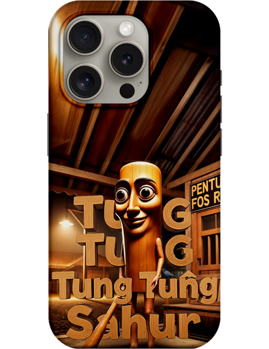 Hoesje voor Samsung Galaxy A14 A145 / A14 5G A146, Perfect Case, Italian Brainrot Tung Sahur, Multicolor