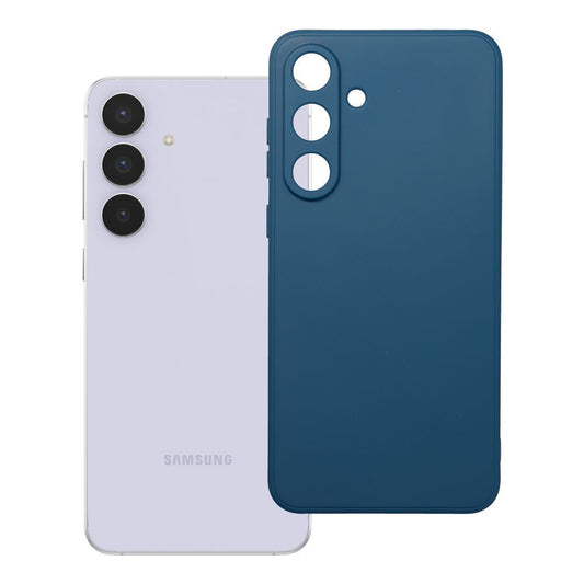Coque pour Samsung Galaxy S25 FE, OEM, Mate, Bleue
