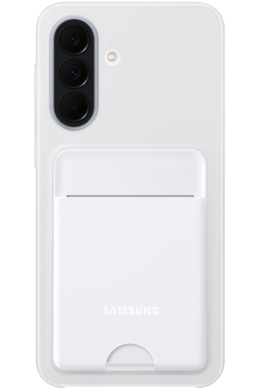 Hülle für Samsung Galaxy A37 5G, Kartenfach Case, Grau EF-OA376TJEGWW