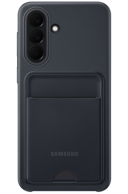 Hülle für Samsung Galaxy A37 5G, Kartenfach Case, Schwarz EF-OA376TBEGWW