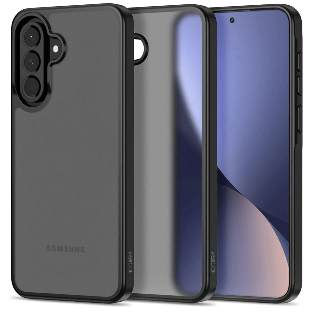 Coque pour Samsung Galaxy A57 5G, Tech-Protect, Magmat, Noir Mat