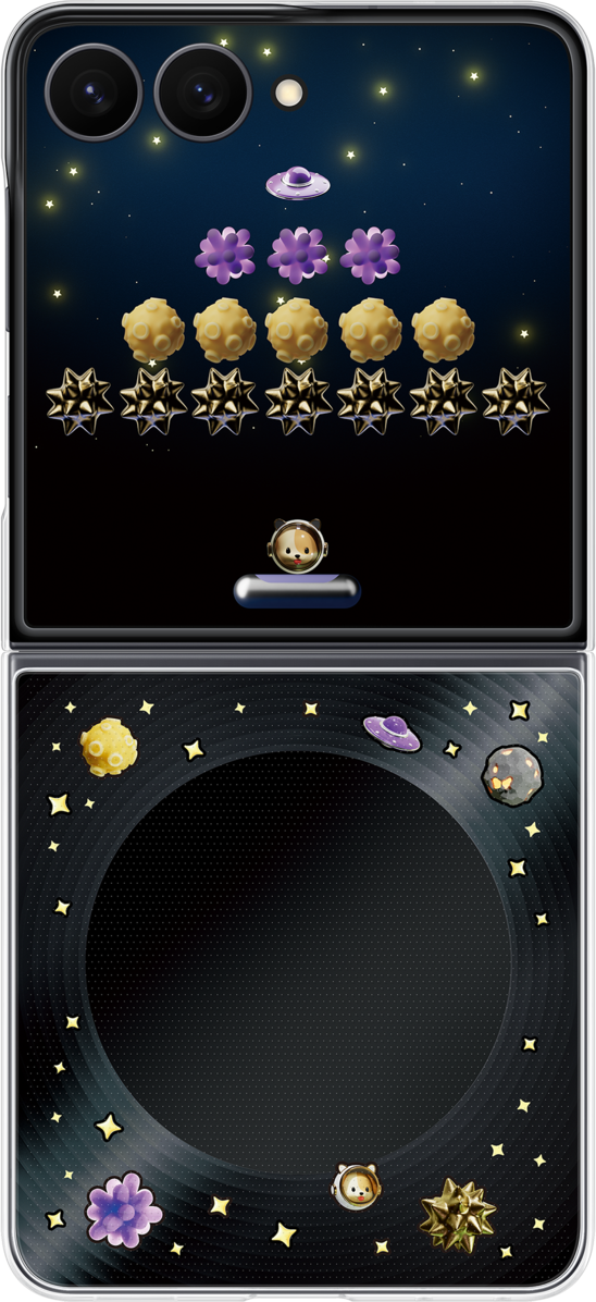Hoes voor Samsung Galaxy Z Flip8 F776, FlipSuit Case, Zwart EF-FF776CBEGWW
