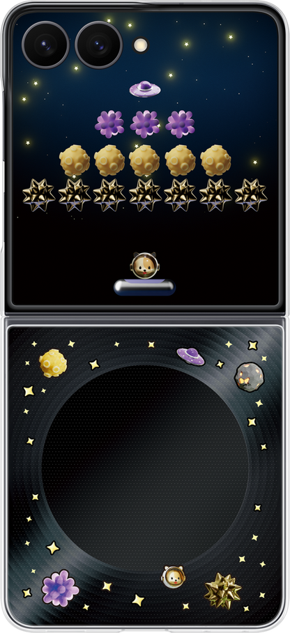 Hoes voor Samsung Galaxy Z Flip8 F776, FlipSuit Case, Zwart EF-FF776CBEGWW