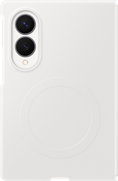 Coque pour Samsung Galaxy Z Fold8 F971, Silicone Magnet Case, Blanc EF-EF971CWEGWW