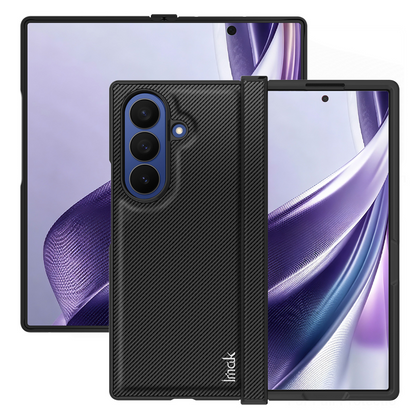 Hülle für Samsung Galaxy Z Fold8 Ultra F976, Imak, Carbon, Schwarz