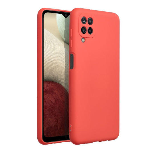 Hoes voor Samsung Galaxy A12 A125 / M12 M127 / A12 Nacho A127, OEM, Siliconen, Rood