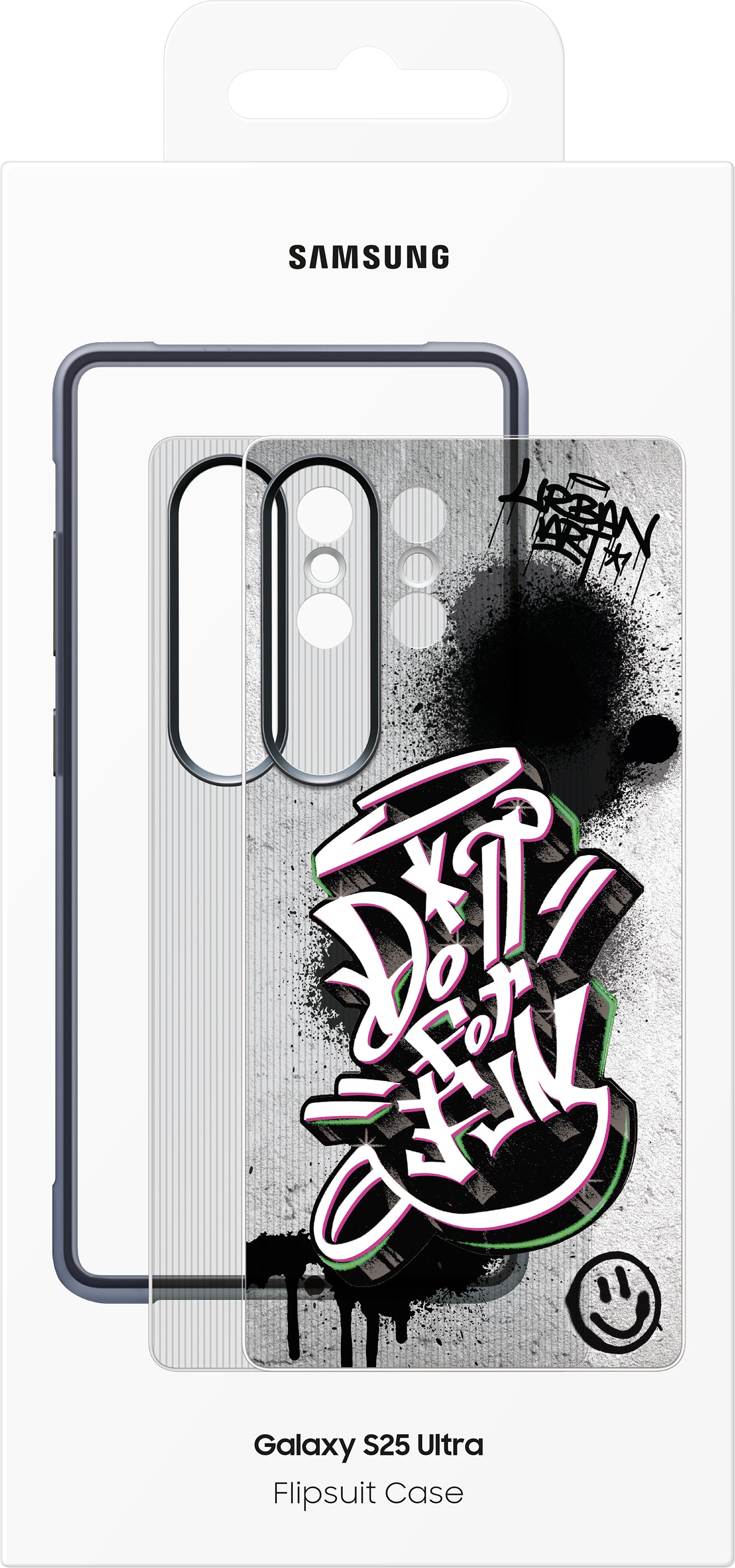 Étui pour Samsung Galaxy S25 Ultra S938, FlipSuit Rugged Case, Noir EF-JS938CBEGWW