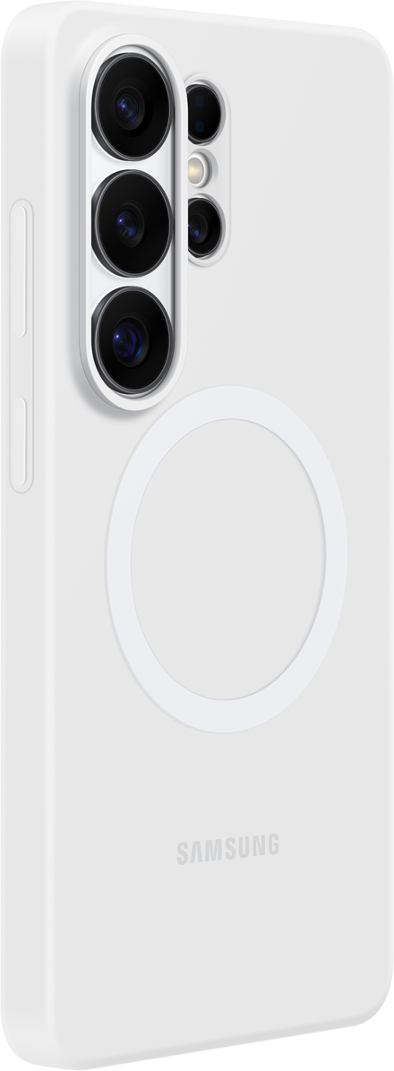 Hülle für Samsung Galaxy S26 Ultra S948, Silicone Magnet Case, Weiß EF-ES948CWEGWW