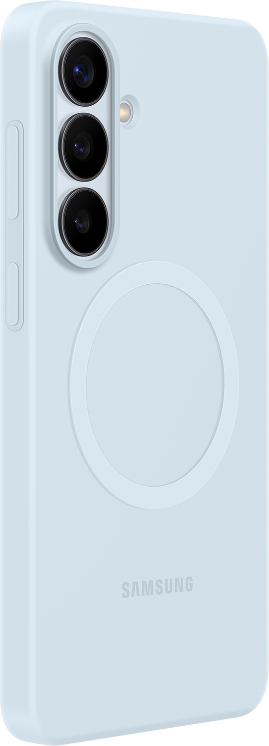 Hoes voor Samsung Galaxy S26 Plus S947, Silicone Magnet Case, Blauw EF-ES947CLEGWW