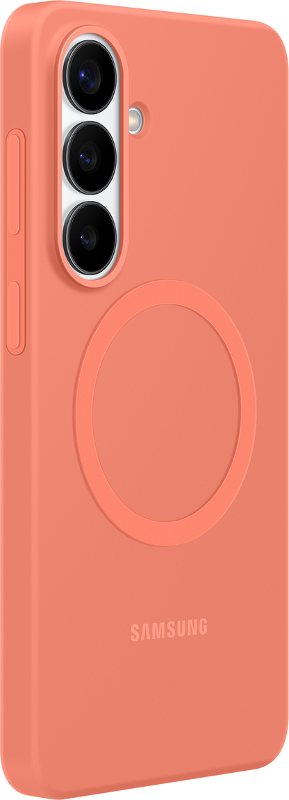 Étui pour Samsung Galaxy S26 Plus S947, Silicone Magnet Case, Rouge EF-ES947COEGWW