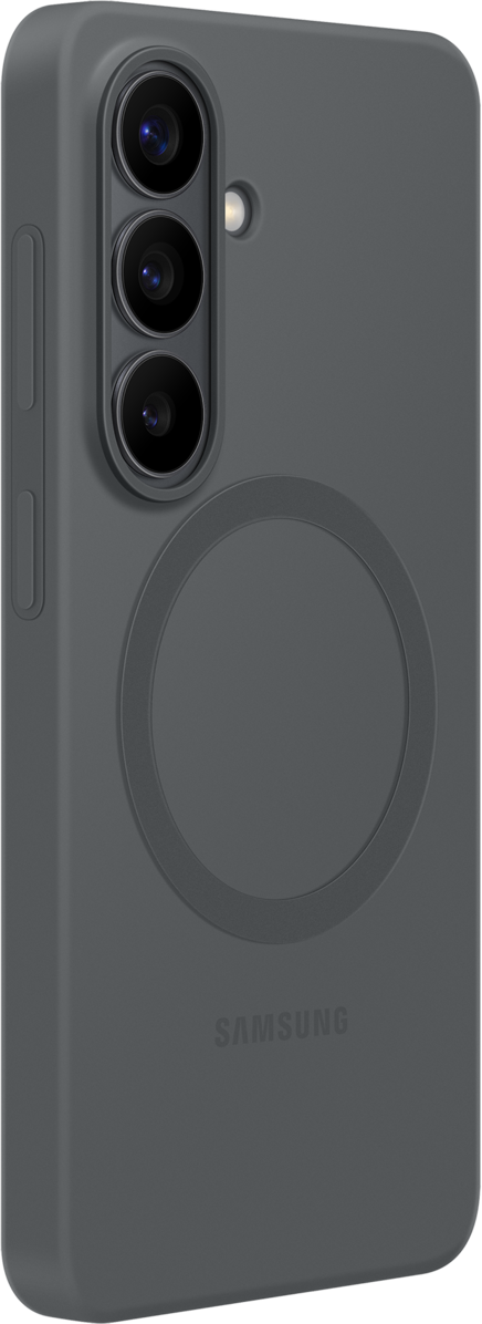 Hoes voor Samsung Galaxy S26 S942, Silicone Magnet Case, Zwart EF-ES942CBEGWW