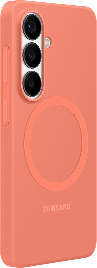 Étui pour Samsung Galaxy S26 S942, Coque Magnétique en Silicone, Rouge EF-ES942COEGWW