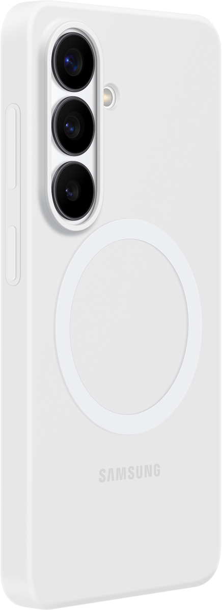 Hülle für Samsung Galaxy S26 S942, Silicone Magnet Case, Weiß EF-ES942CWEGWW