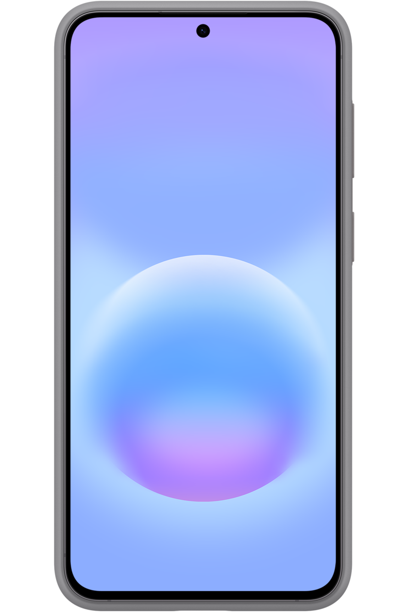 Hülle für Samsung Galaxy A57 5G, Silikon Case, Grau EF-PA576CJEGWW