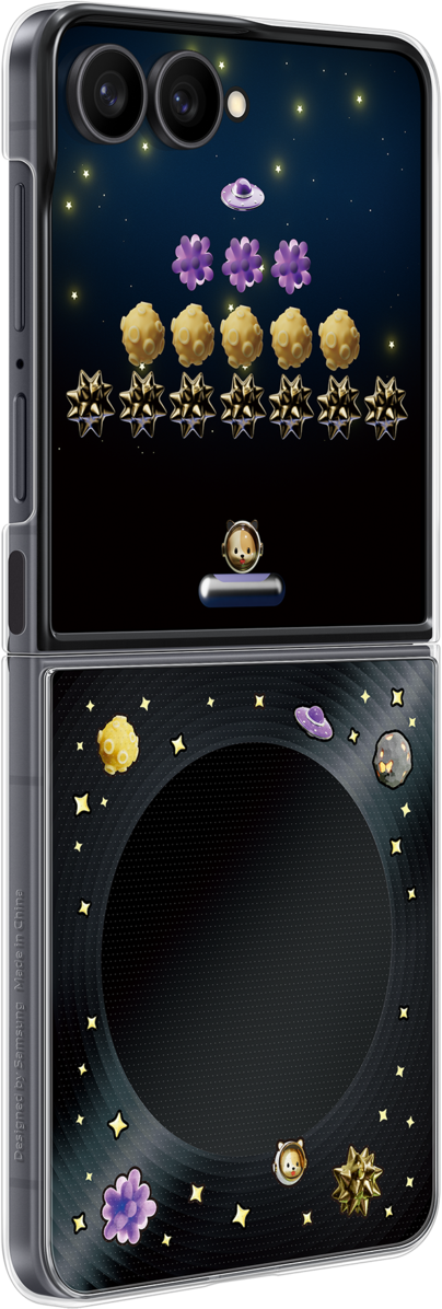 Hoes voor Samsung Galaxy Z Flip8 F776, FlipSuit Case, Zwart EF-FF776CBEGWW