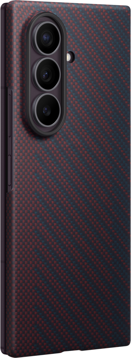 Coque pour Samsung Galaxy Z Fold8 Ultra F976, Carbon Magnet Case, Rouge EF-KF976SREGWW