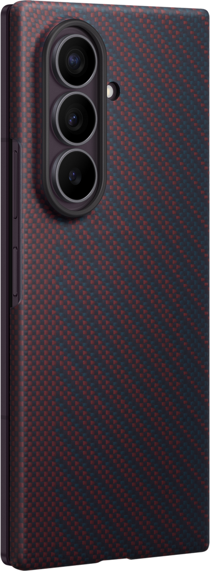 Coque pour Samsung Galaxy Z Fold8 Ultra F976, Carbon Magnet Case, Rouge EF-KF976SREGWW
