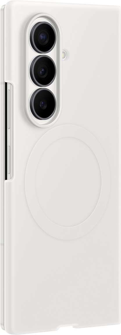 Coque pour Samsung Galaxy Z Fold8 Ultra F976, Silicone Magnet Case, Blanche EF-EF976CWEGWW