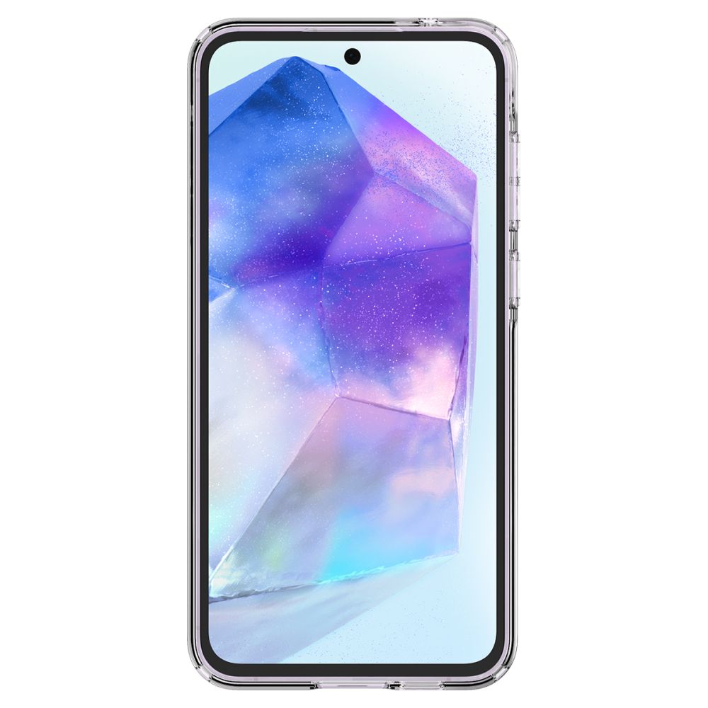 Hoesje voor Samsung Galaxy A55 5G A556, Spigen, Liquid Crystal, Transparant ACS07537 