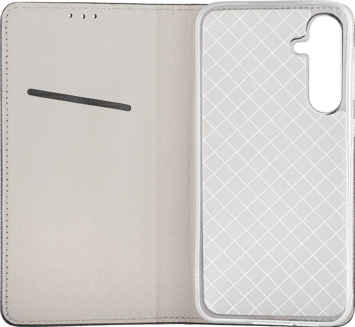 Hülle für Samsung Galaxy A54 A546, OEM, Smart Magnet, Schwarz