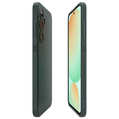Case for Samsung Galaxy S24 FE S721, Spigen, Liquid Air, Green ACS08619