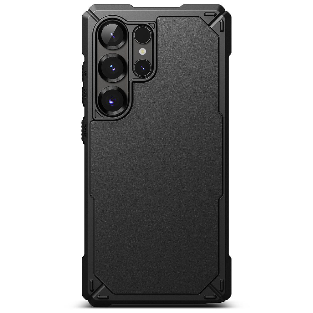 Étui pour Samsung Galaxy S25 Ultra S938, Ringke, Rugged Gear, Noir