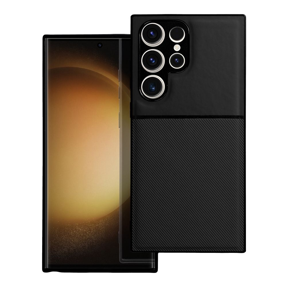Coque pour Samsung Galaxy S23 Ultra S918, OEM, Noble, Noire