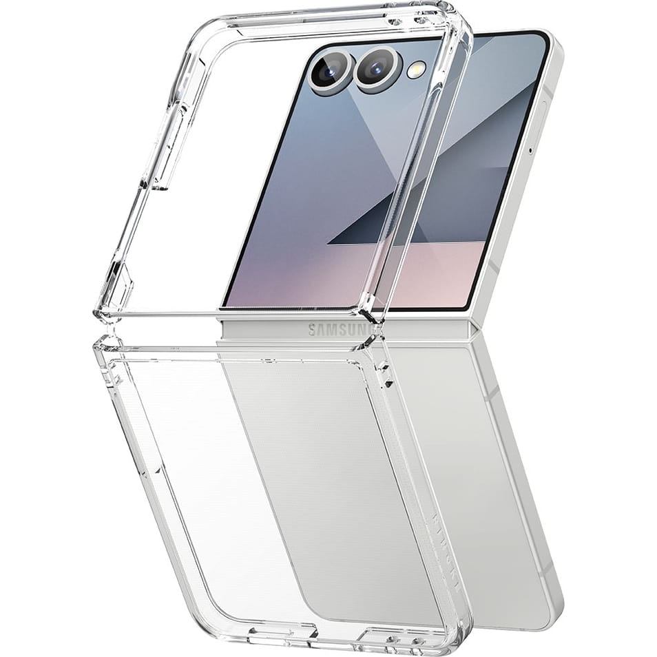 Hoesje voor Samsung Galaxy Z Flip7 F766, Ringke, Fusion, Transparant