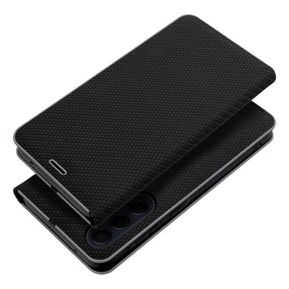 Coque pour Samsung Galaxy A36 A366, OEM, Luna Carbon, Noire