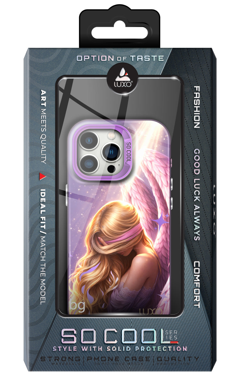 Coque pour Samsung Galaxy A13 A137 / A04s A047 / A13 A135 / A13 5G A136, LUXO So CooL, ArcadiA Angel, Multicolore
