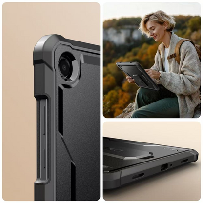 Étui pour Samsung Galaxy Tab A11+ / Tab A9+, Tech-Protect, Kevlar Pro, Noir