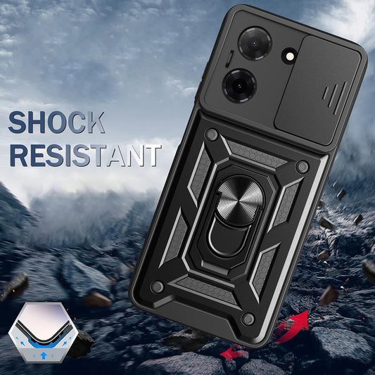 Hoes voor Samsung Galaxy S26 Plus S947, Techsuit, CamShield, Zwart