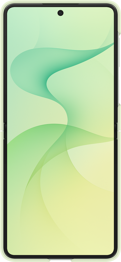 Hülle für Samsung Galaxy Z Flip8 F776, Silikonring Magnet, Grün EF-EF776CGEGWW