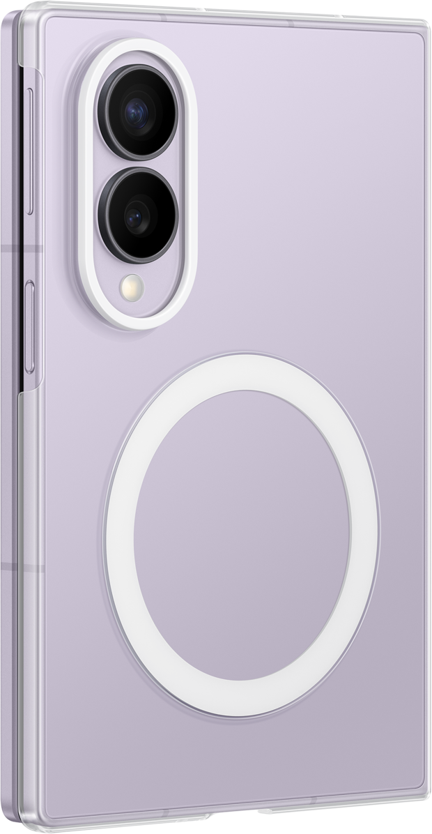 Coque pour Samsung Galaxy Z Fold8 F971, Aimant Clair, Transparente EF-CF971CTEGWW