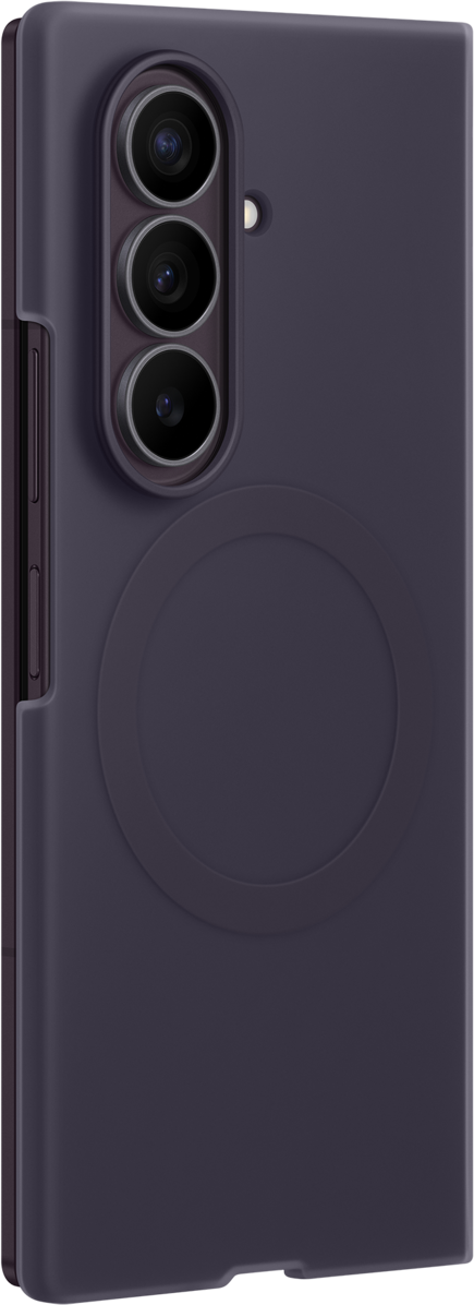 Hoes voor Samsung Galaxy Z Fold8 Ultra F976, Silicone Magnet Case, Violet EF-EF976CVEGWW