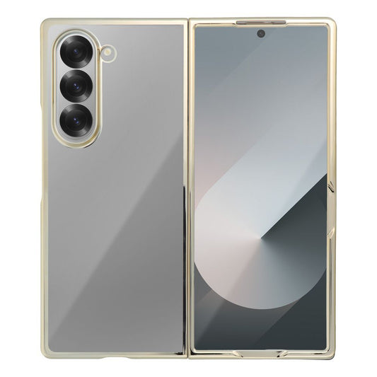 Hoes voor Samsung Galaxy Z Fold6 F956, OEM, Focus, Goudkleurig