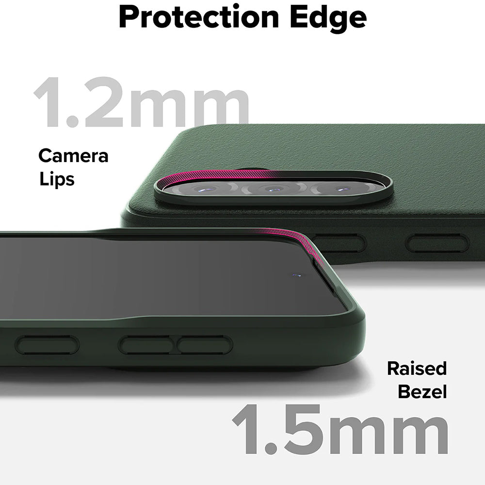 Hoesje voor Samsung Galaxy A56 A566 / A36 A366, Ringke, Onyx, Groen