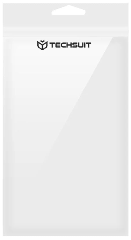 Hülle für Samsung Galaxy A56 A566, Techsuit, Leder-Folio, Schwarz