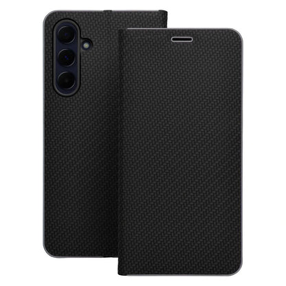 Coque pour Samsung Galaxy A36 A366, OEM, Luna Carbon, Noire