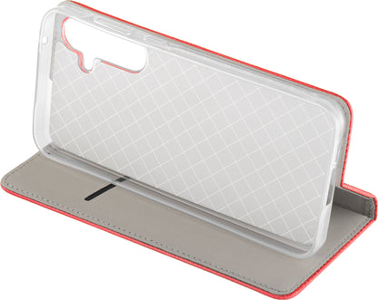 Coque pour Samsung Galaxy A37 5G, OEM, Smart Magnet, Rouge