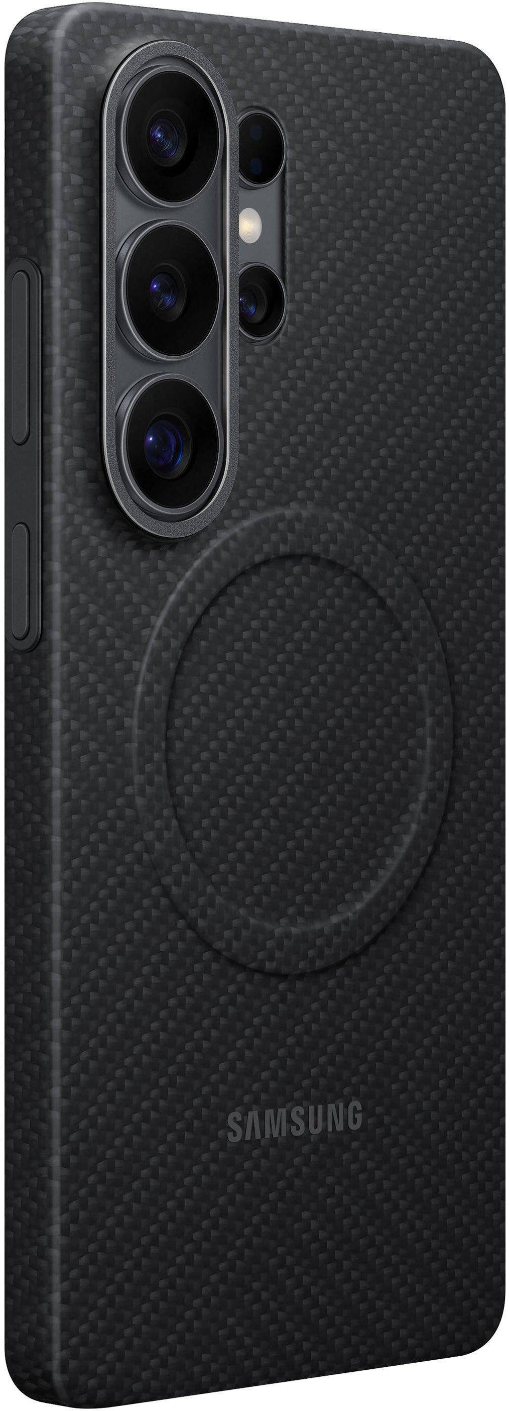 Hülle für Samsung Galaxy S26 Ultra S948, Carbon Magnet Case, Schwarz EF-KS948SNEGWW