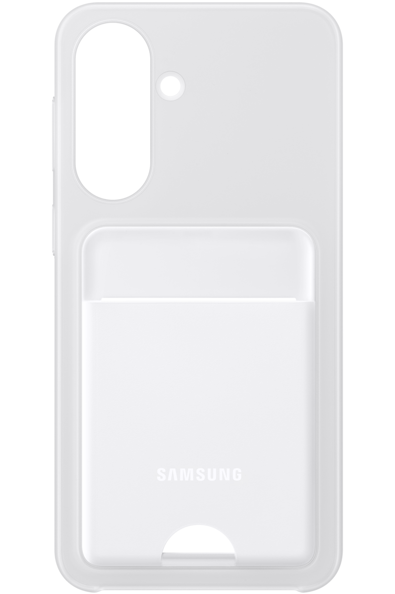 Hülle für Samsung Galaxy A37 5G, Kartenfach Case, Grau EF-OA376TJEGWW