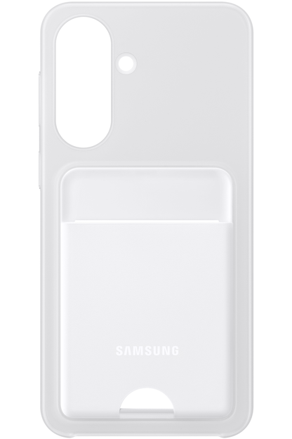 Hülle für Samsung Galaxy A37 5G, Kartenfach Case, Grau EF-OA376TJEGWW