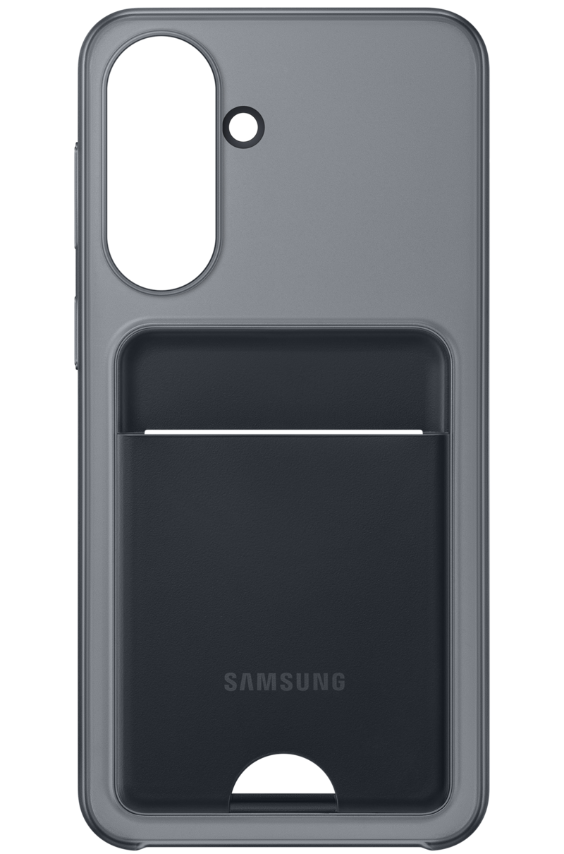 Hülle für Samsung Galaxy A37 5G, Kartenfach Case, Schwarz EF-OA376TBEGWW