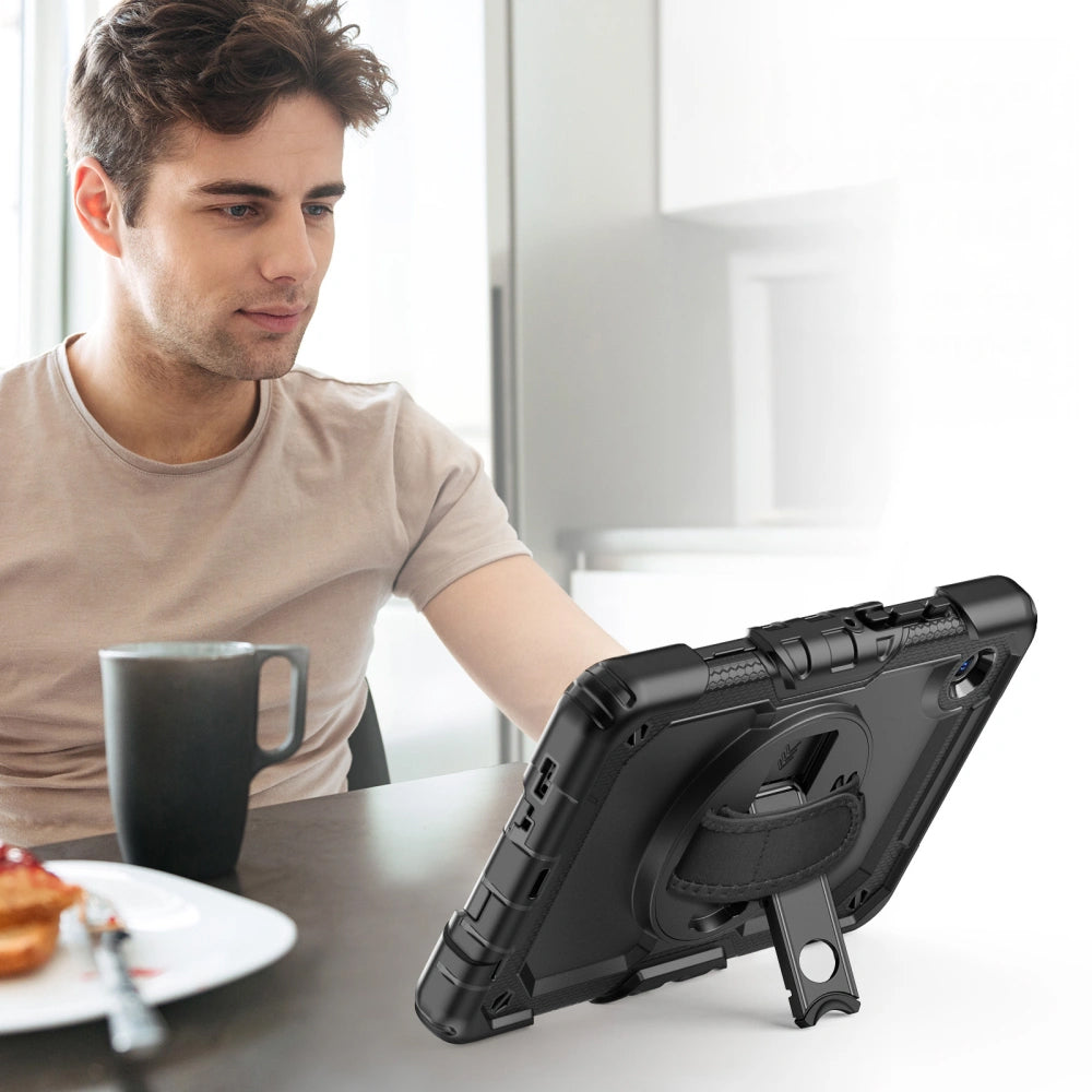 Hoes voor Samsung Galaxy Tab A11+ / Tab A9+, Tech-Protect, Solid, Zwart
