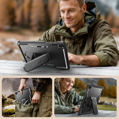 Étui pour Samsung Galaxy Tab A11+ / Tab A9+, Tech-Protect, Kevlar Pro, Noir