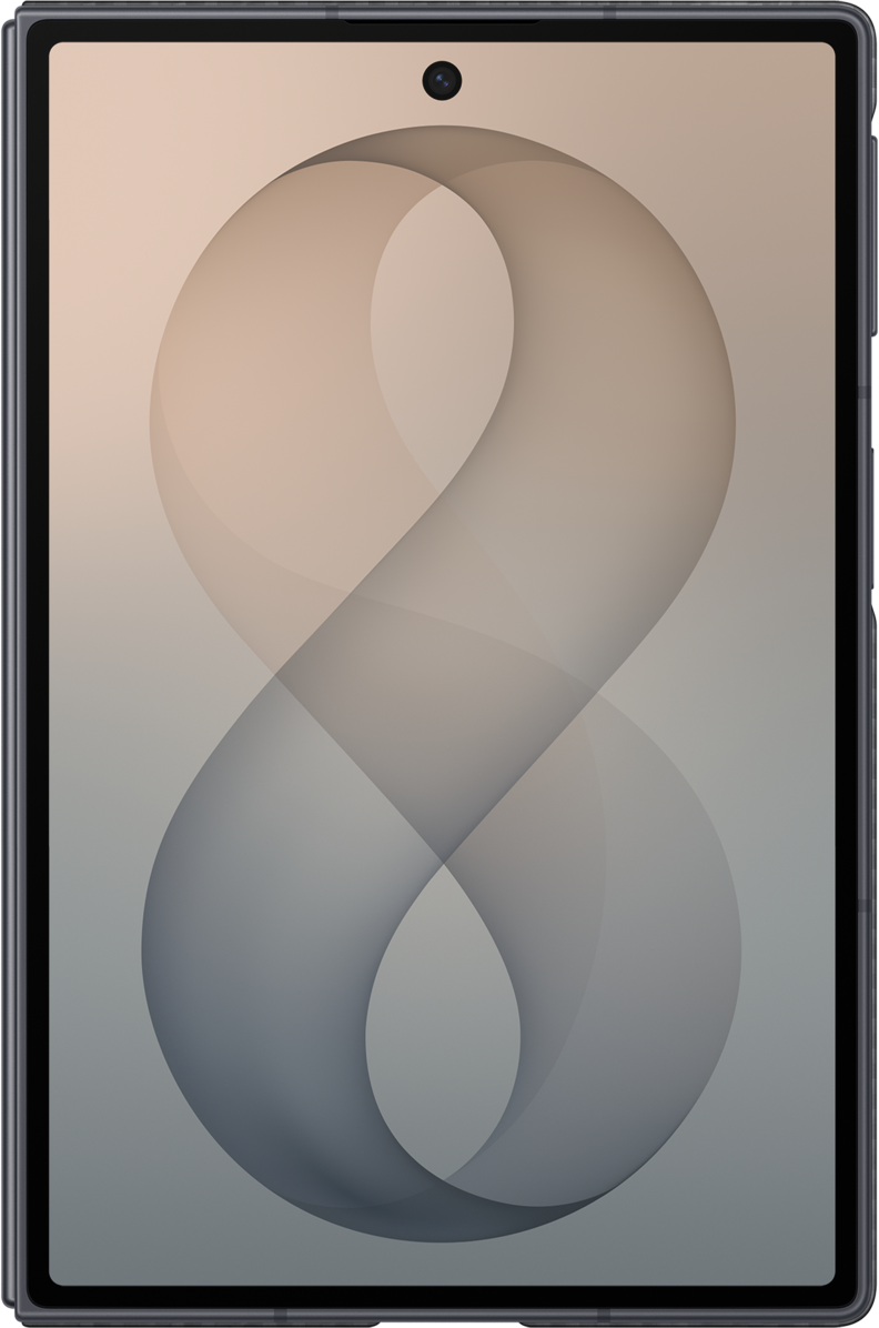 Hülle für Samsung Galaxy Z Fold8 F971, Carbon Magnet Case, Schwarz EF-KF971SBEGWW