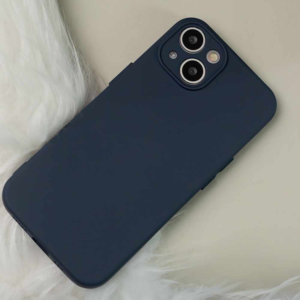 Hülle für Samsung Galaxy A18 5G A186 / A18 4G A185 / A17 4G A175 / A17 5G A176, OEM, Silikon, Marineblau