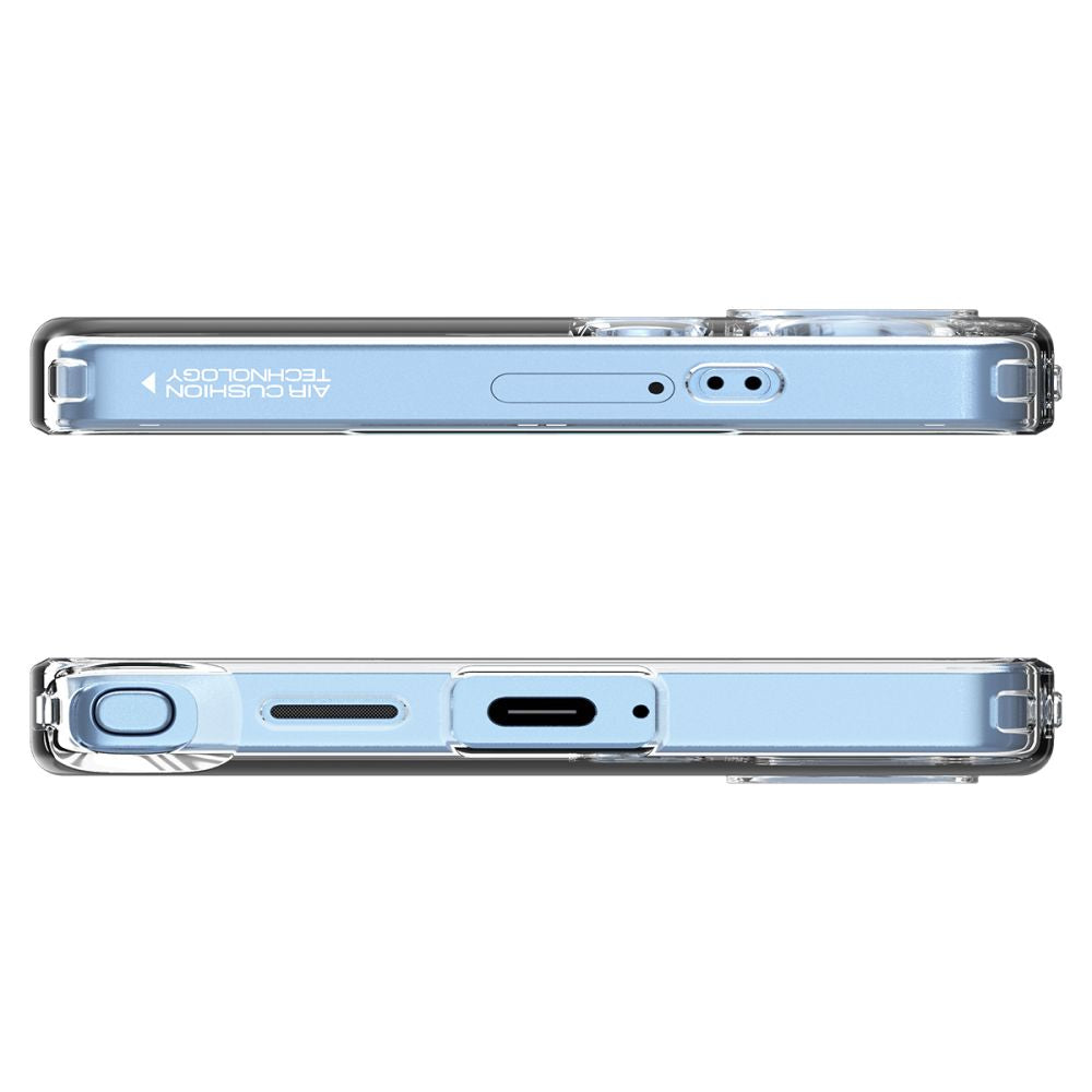 Hoes voor Samsung Galaxy S25 Ultra S938, Spigen, Liquid Crystal, Transparant ACS08948